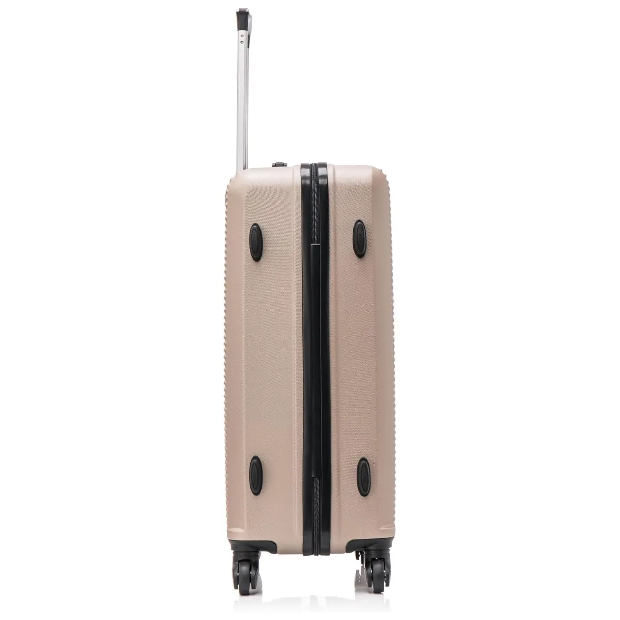 CELIMS XL valigia stiva 75 cm nera rigida 23 kg