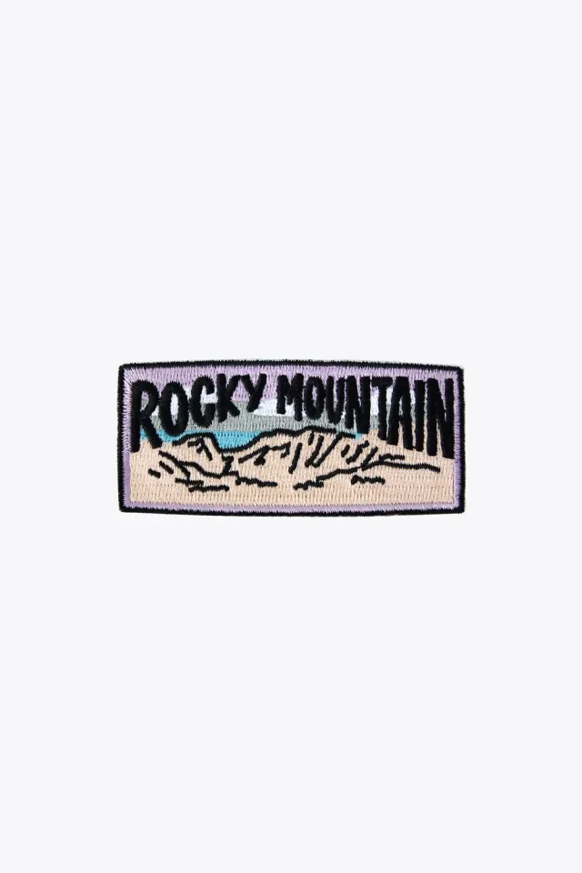 Beis Patch Rocky Mountains Toppa Adesiva Valigia