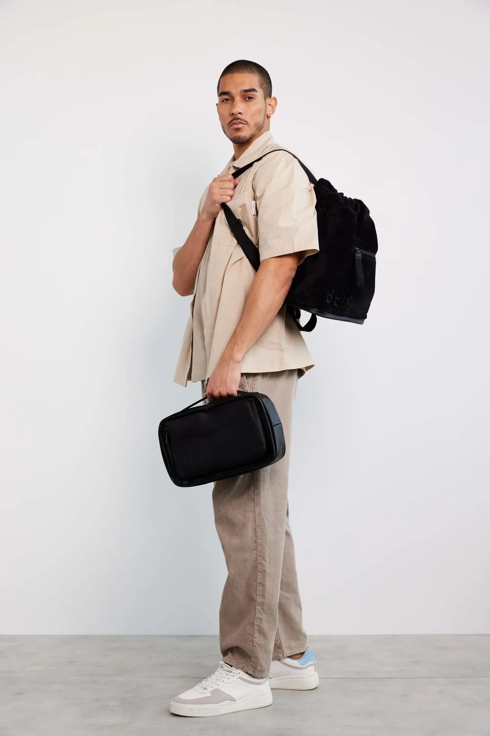 Beis Terry Backpack Cooler zaino termico nero spugna