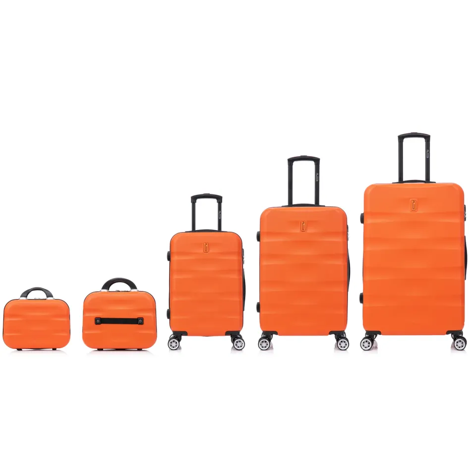 CELIMS AeroWave set 5 valigie ABS nero + beauty