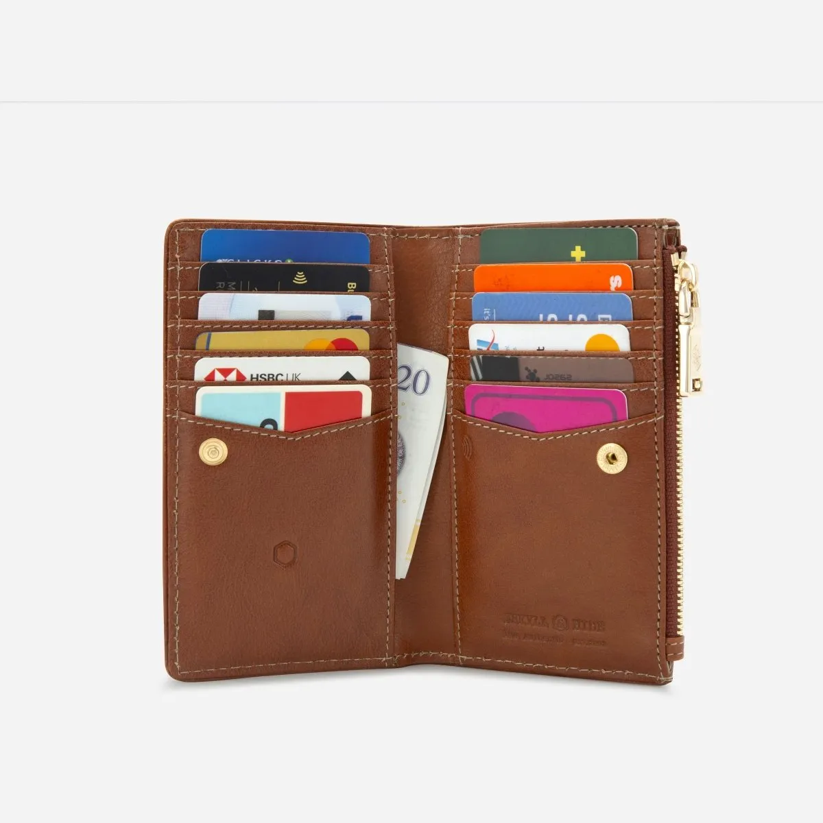 Jekyll & Hide Oxford Multi-Card portafoglio nero RFID