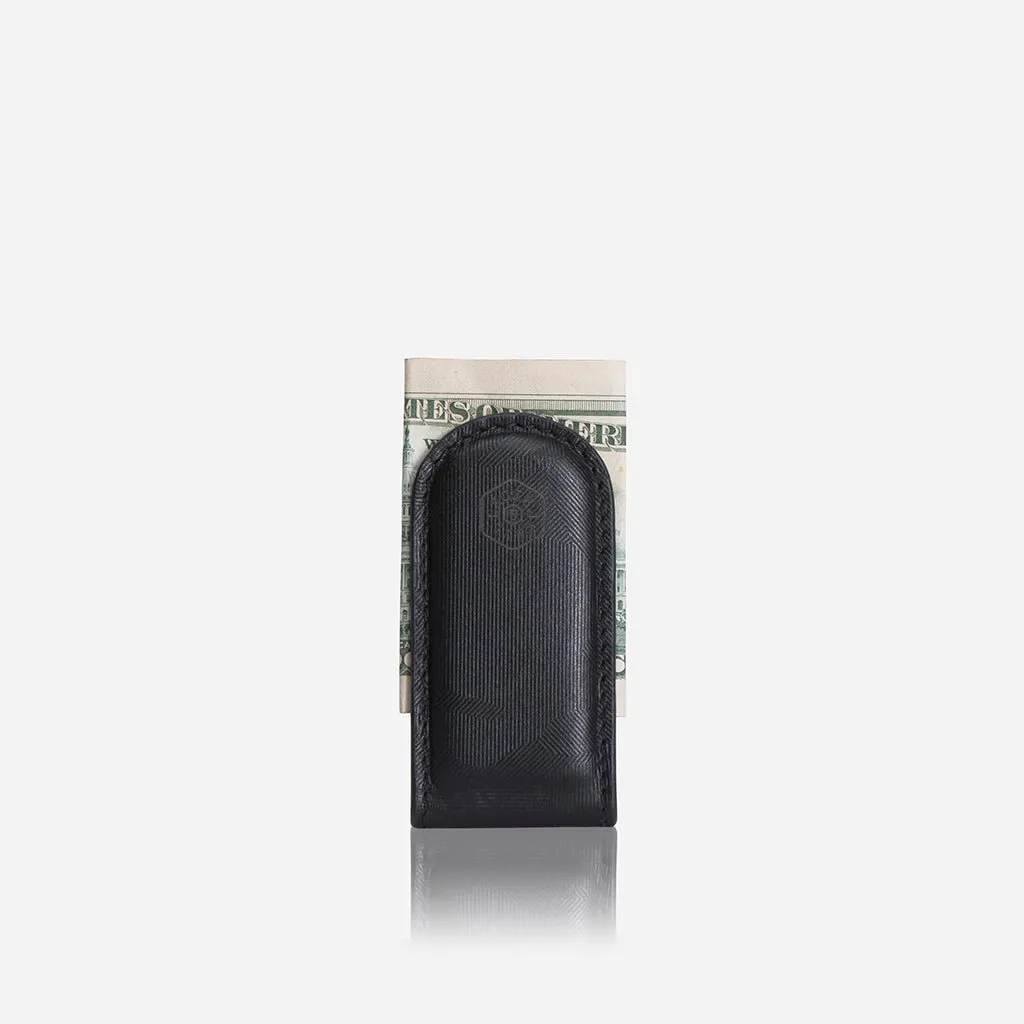 Jekyll & Hide Money Clip fermasoldi pelle Camo Black RFID