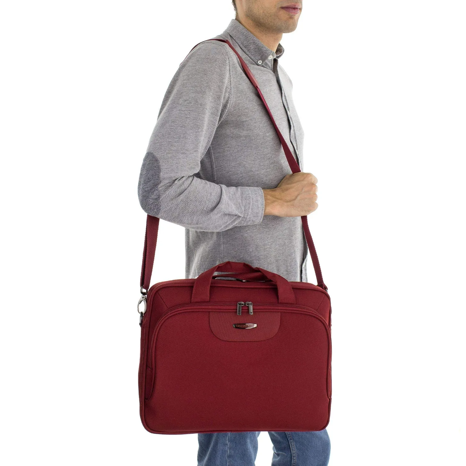 Roncato Easy Office Cartella Porta PC 15.6" 2 manici nera
