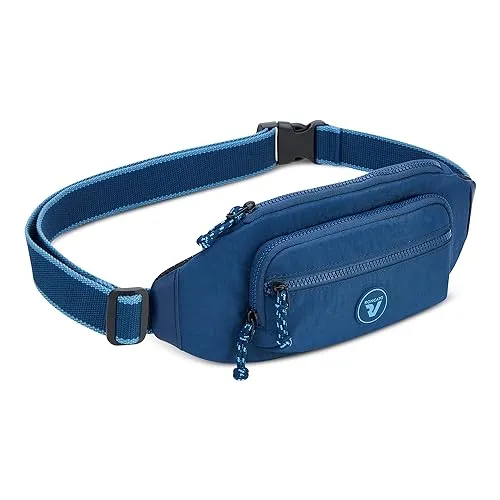 Roncato Rolling marsupio blu nylon idrorepellente