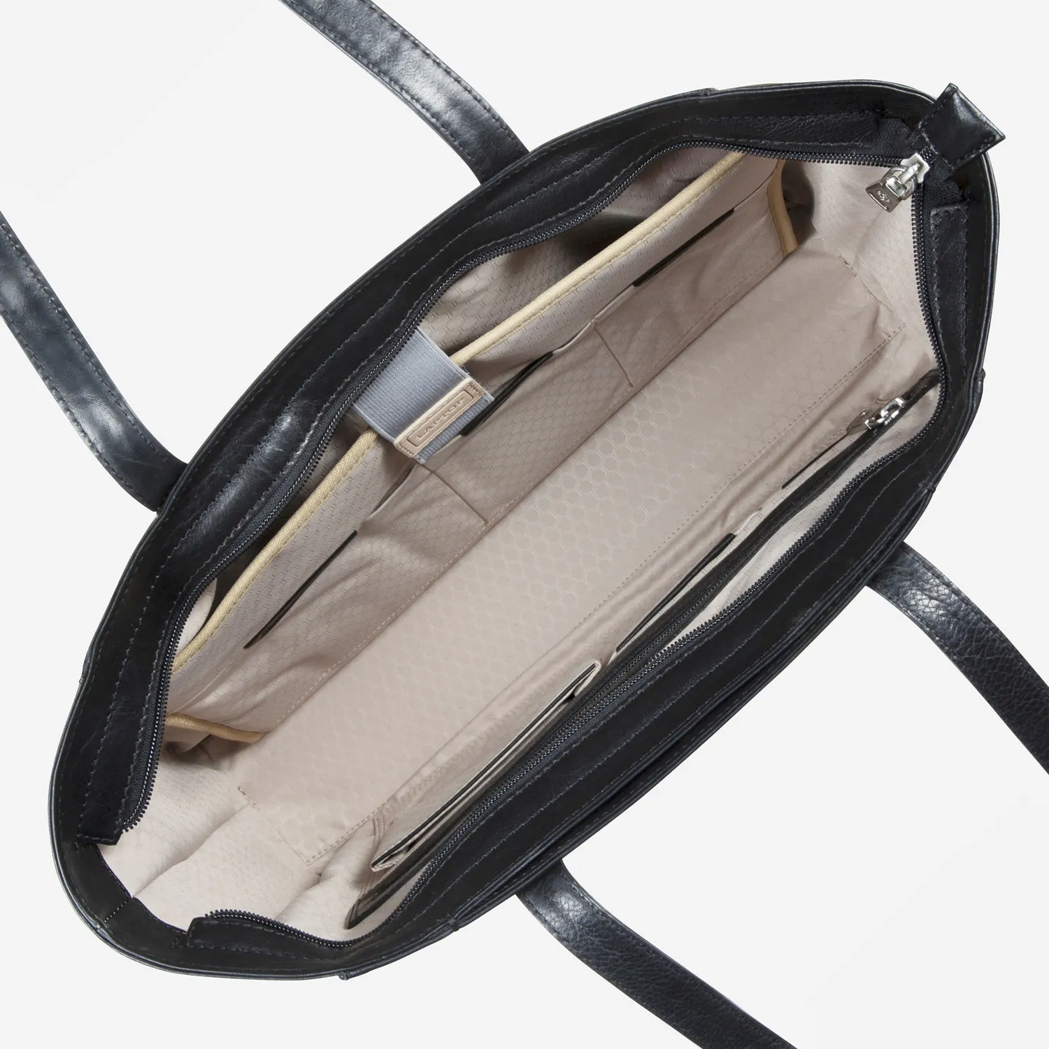 Jekyll & Hide Paris Shopper borsa pelle nero laptop 15"