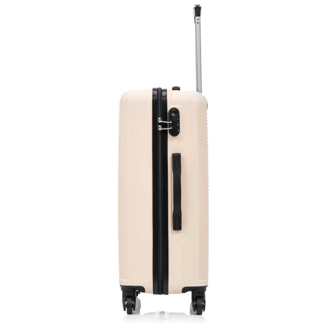CELIMS Weekend XL 75 cm valigia stiva beige rigida
