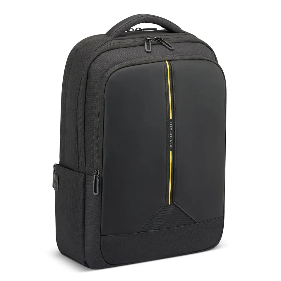 Roncato Clayton Out Zaino Lavoro Nero/Giallo 20L
