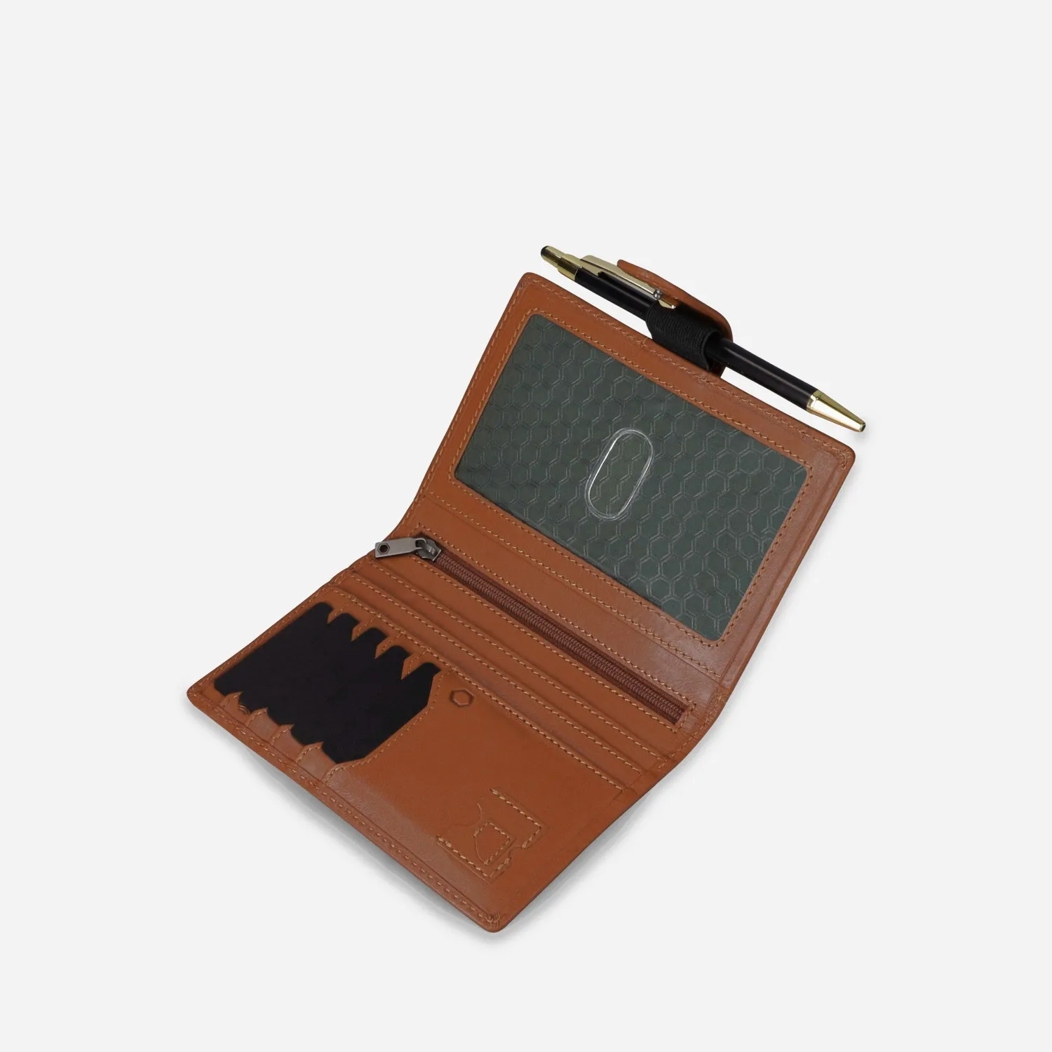 Jekyll & Hide Texas Passport portapassaporto pelle argilla RFID