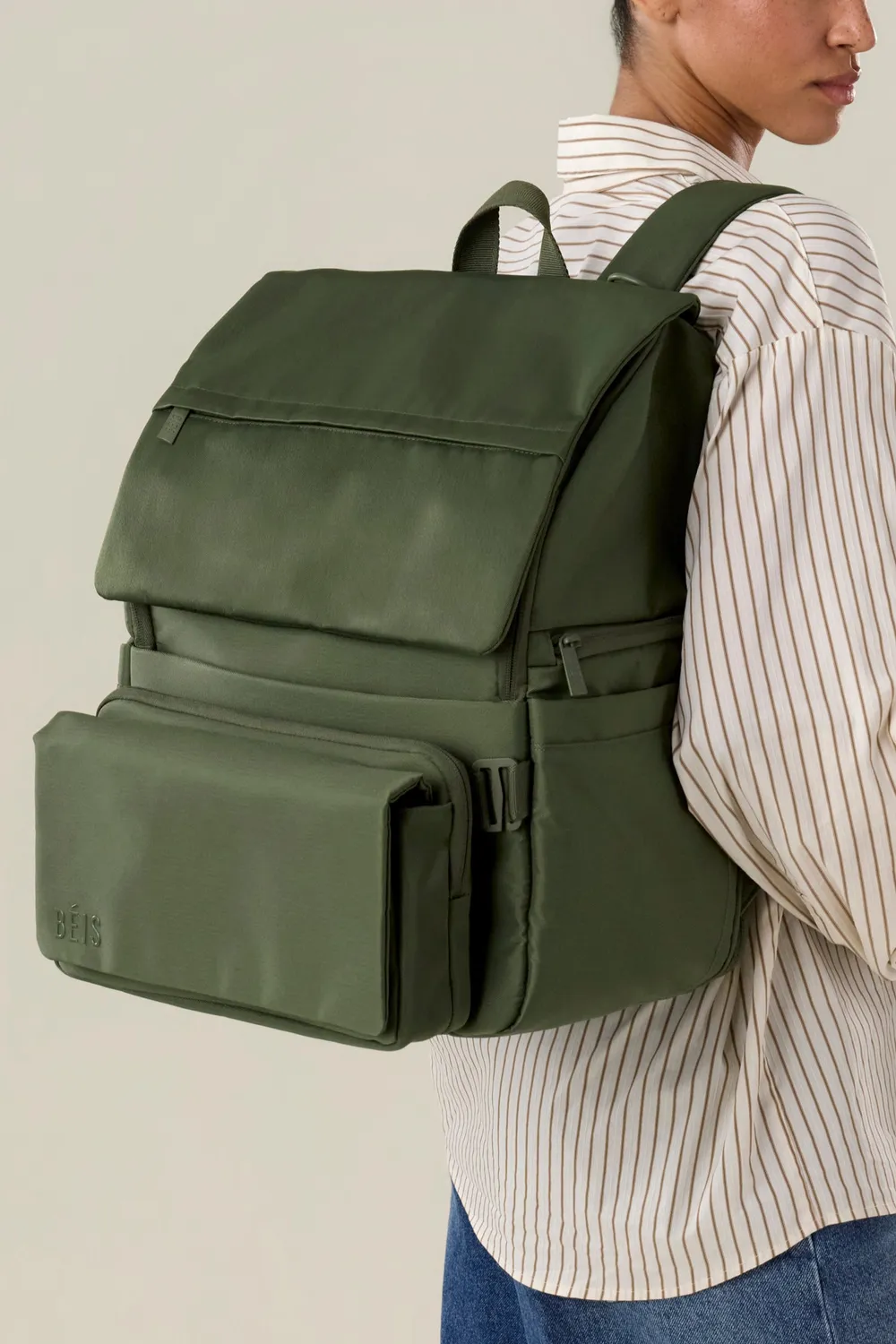 Beis Ultimate Diaper Backpack zaino fasciatoio Olive