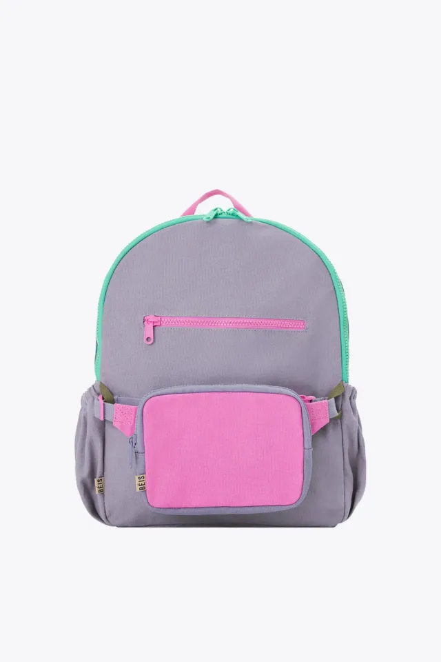 Beis Kids Backpack zaino bambino lavanda 2in1