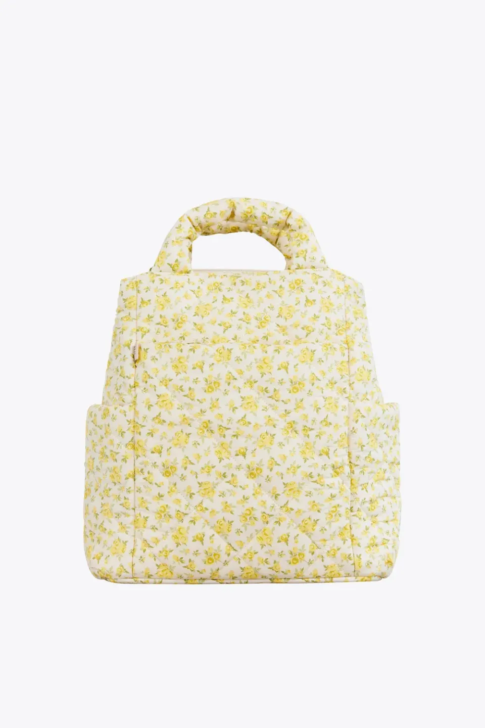 Beis Backpack Tote borsa trapuntata Garden Party