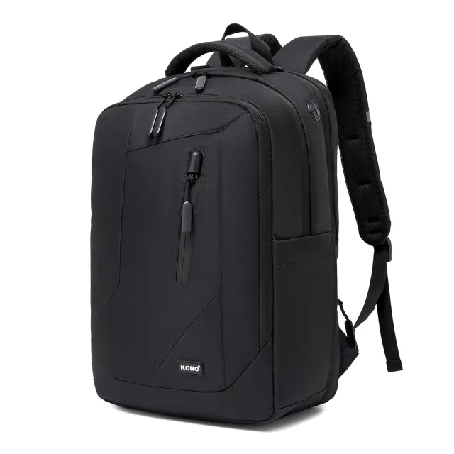 Kono zaino porta PC 15,6 pollici nero antifurto