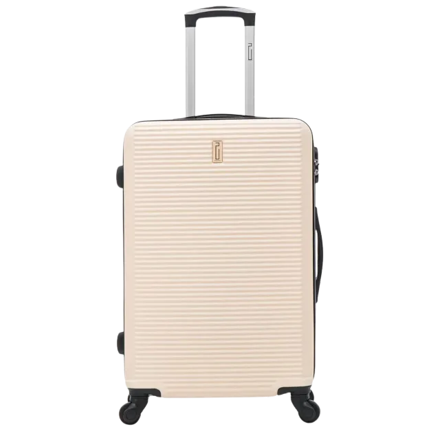 CELIMS Stiva Valigia ABS Beige 65cm 20kg rigida con TSA