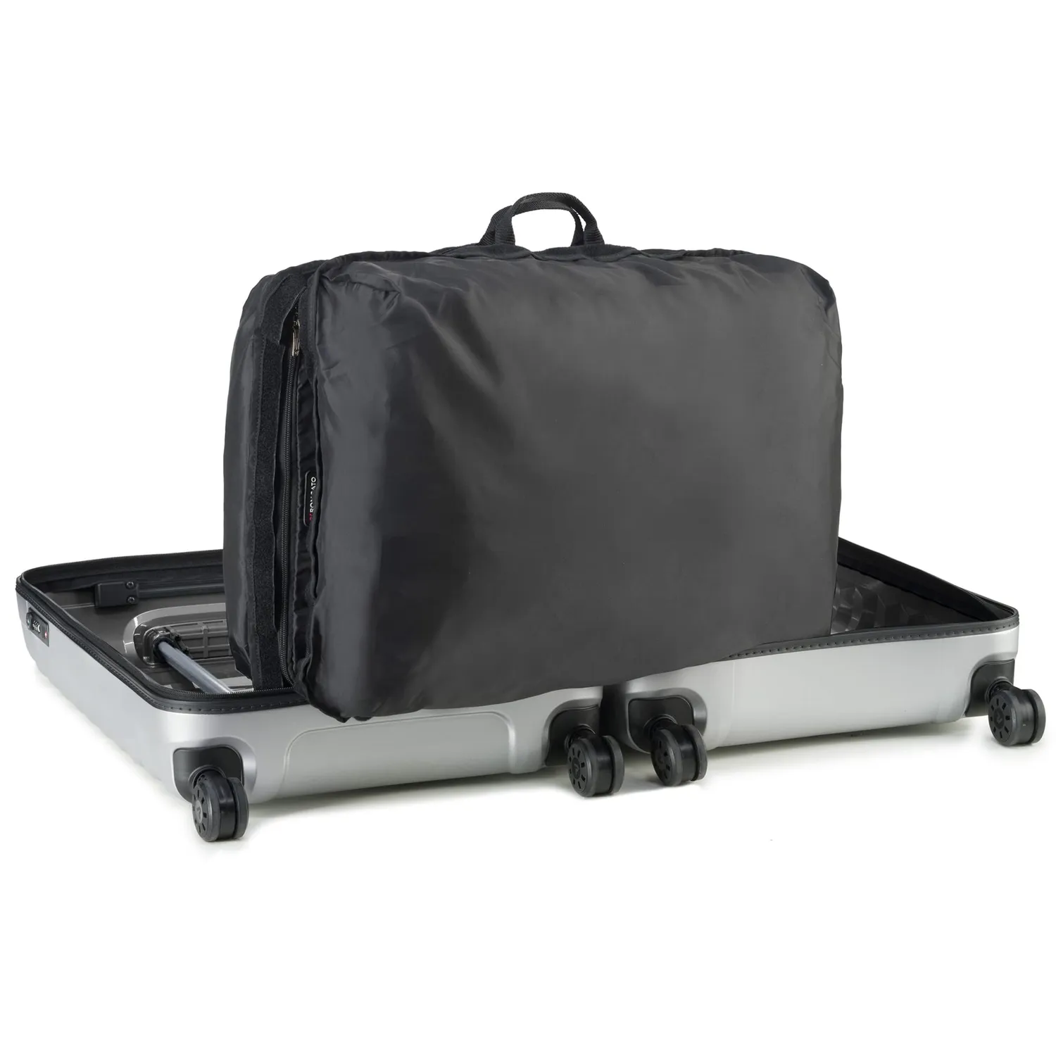 Roncato Zeta 2.0 Trolley Bagaglio Mano 55x40x20 41L Nero Argento