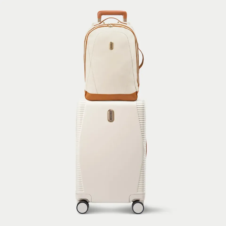 Cabin Max Lyon Santa Cruz set trolley 44L + zaino 24L perla