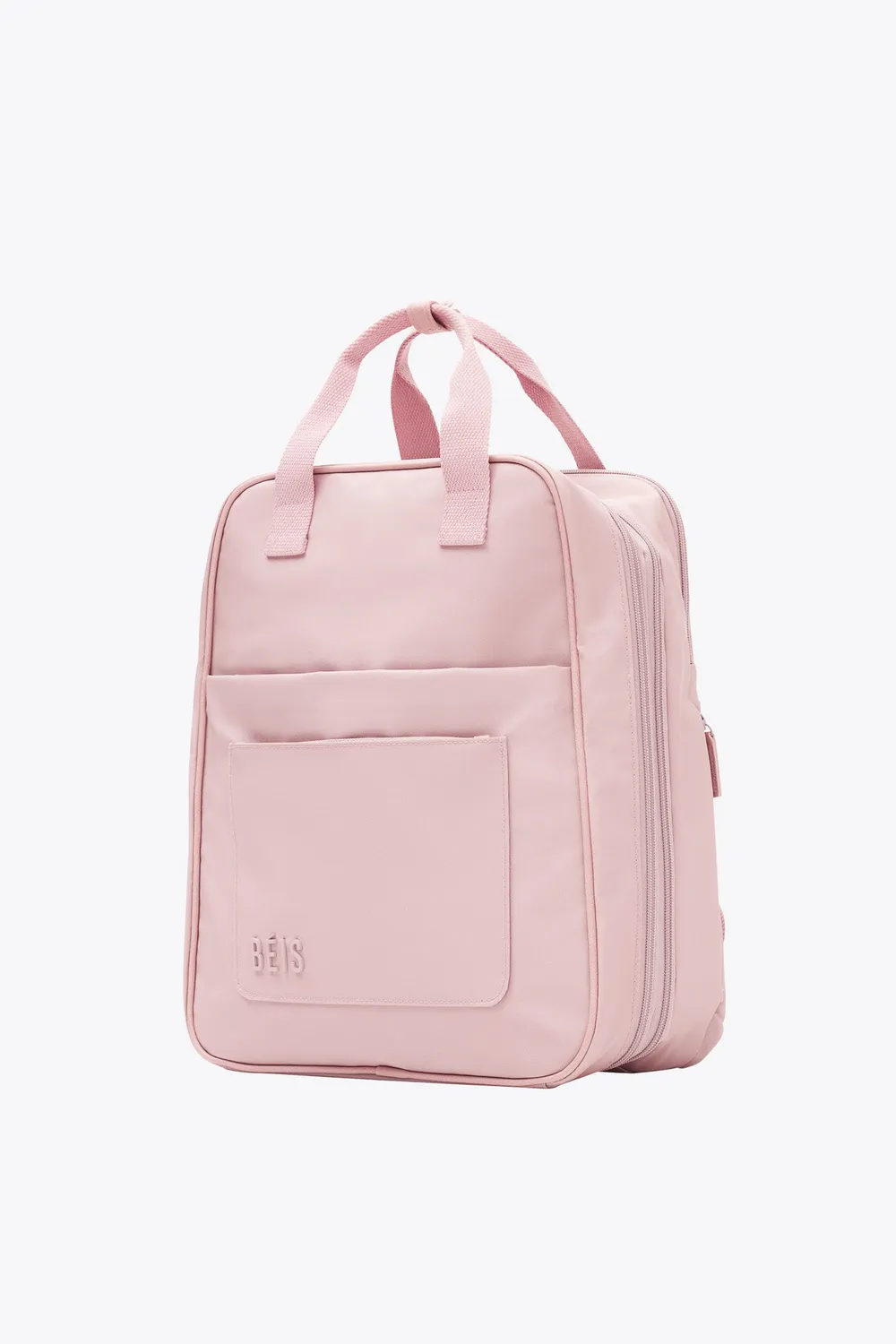 Beis Expandable Backpack zaino atlas pink estensibile