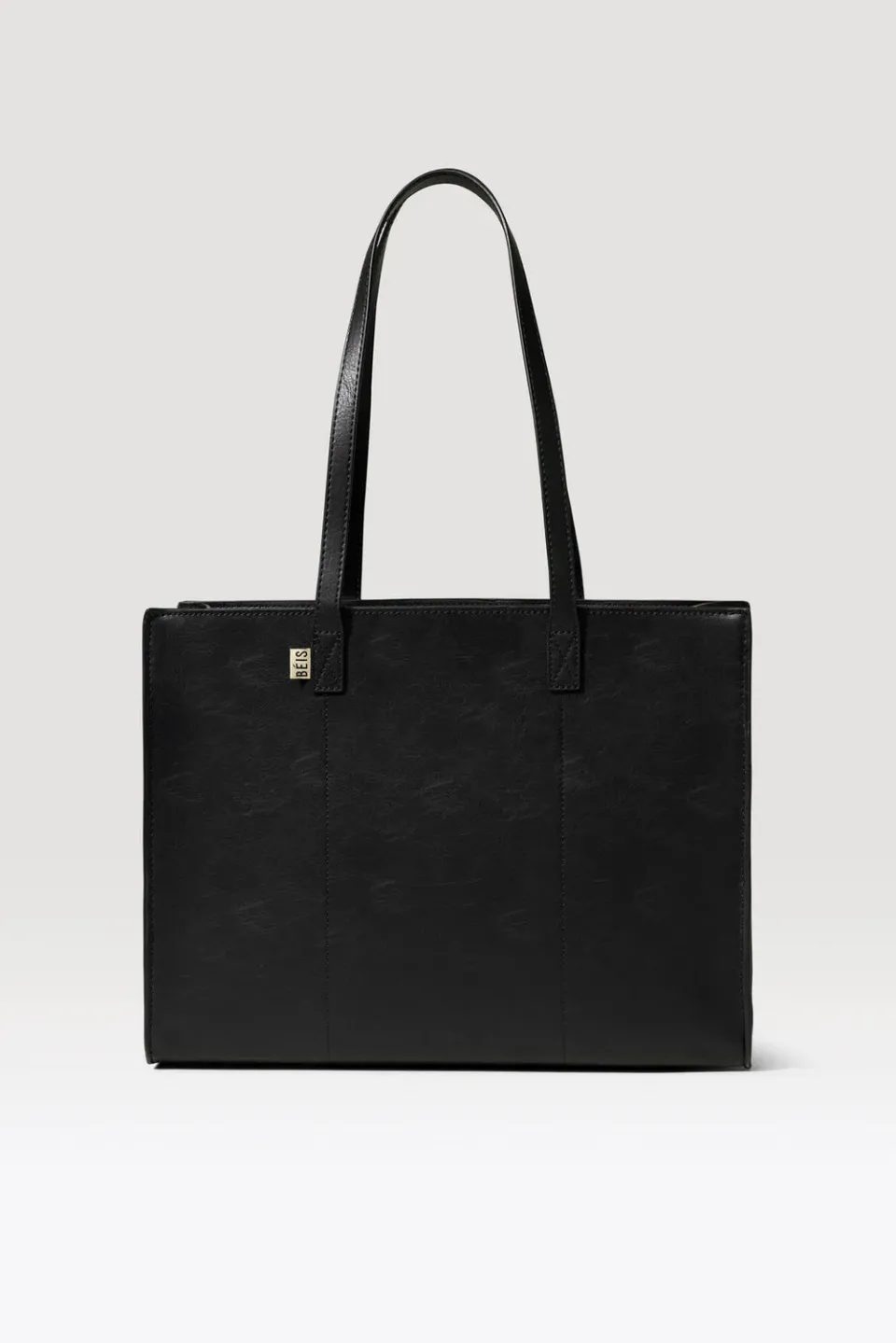 Beis Work Tote borsa lavoro nero scomparti