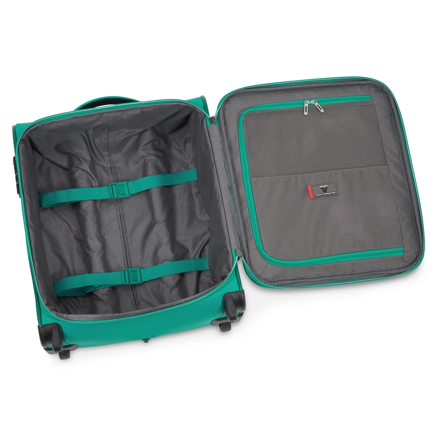 Roncato Evolution 45 cm Trolley Morbido Smeraldo 2 Ruote