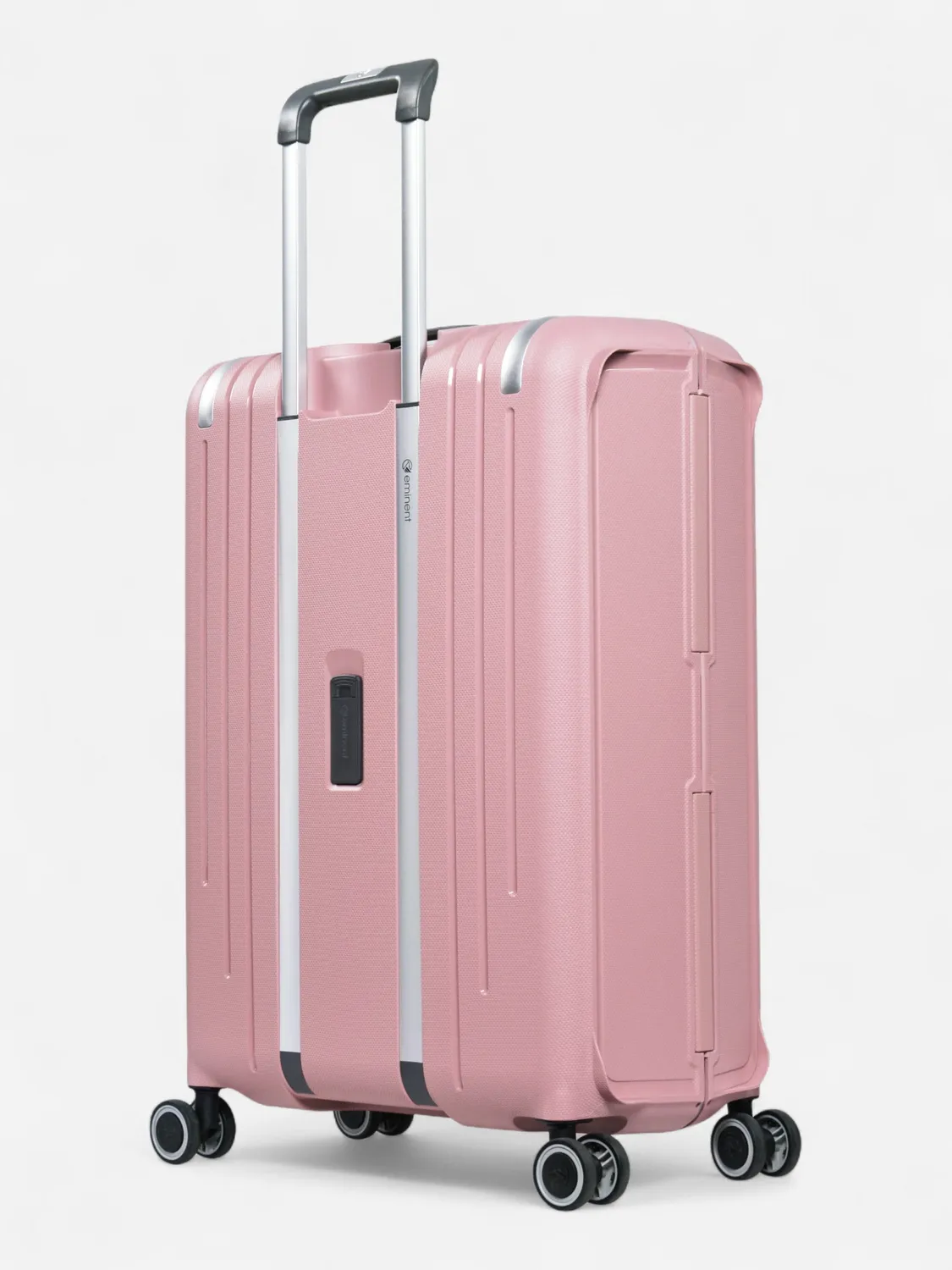 Eminent Vertica Medio trolley rosa rigido senza zip
