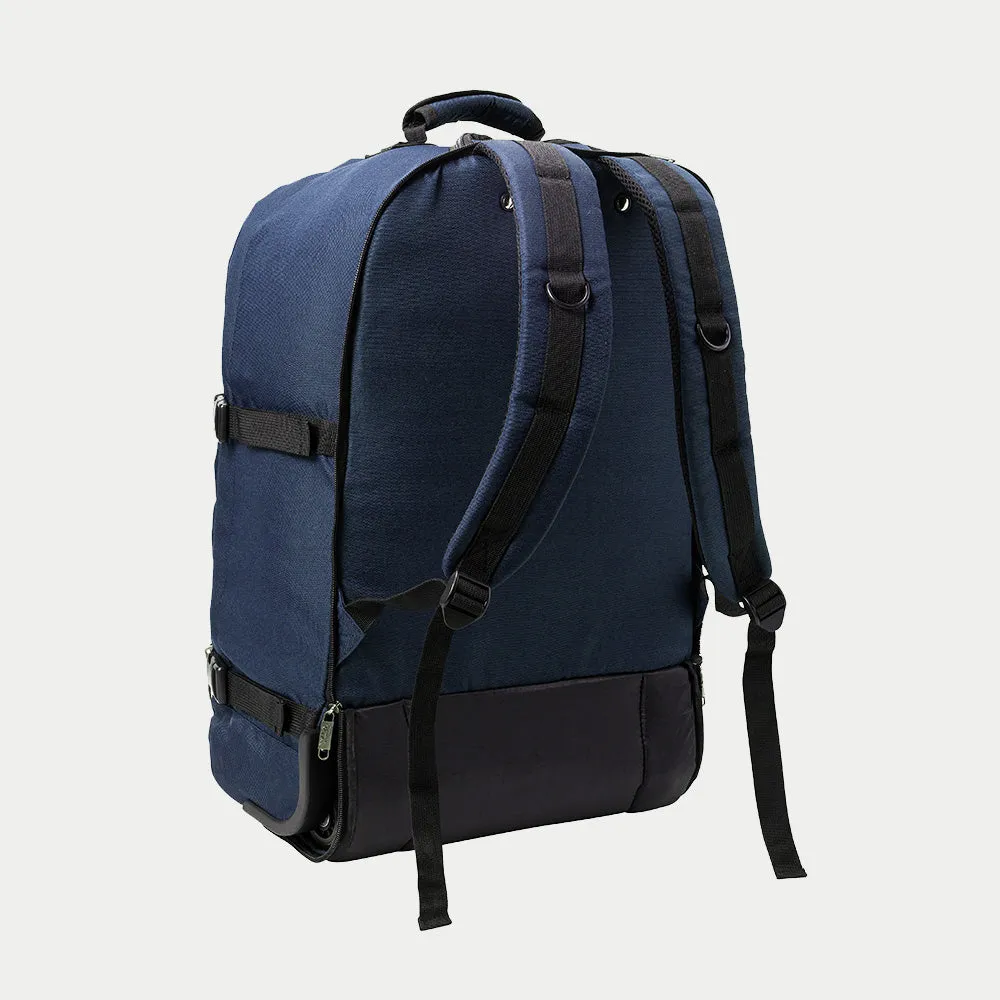 Cabin Max Lyon 44L trolley zaino 55x40x20 blu ibrido