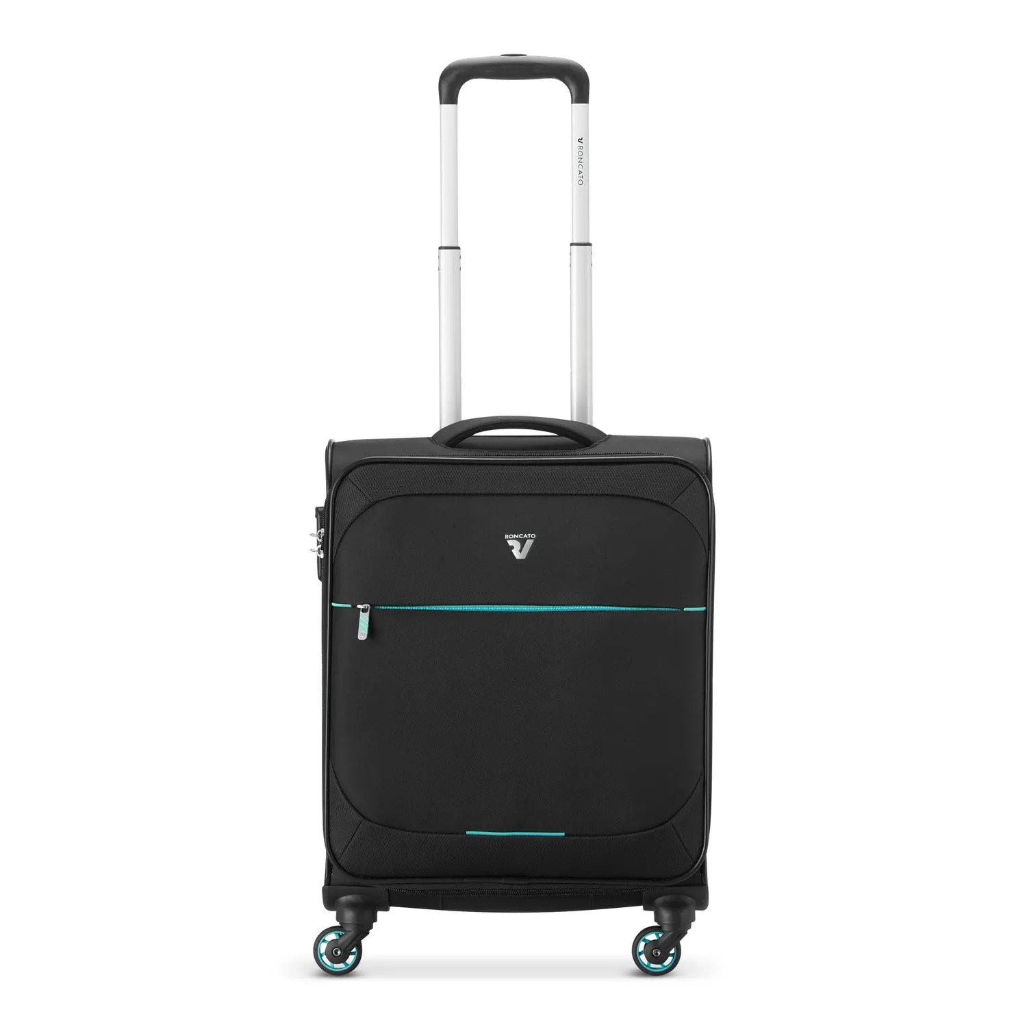 Roncato Smile 2.0 trolley cabina 55 cm nero TSA