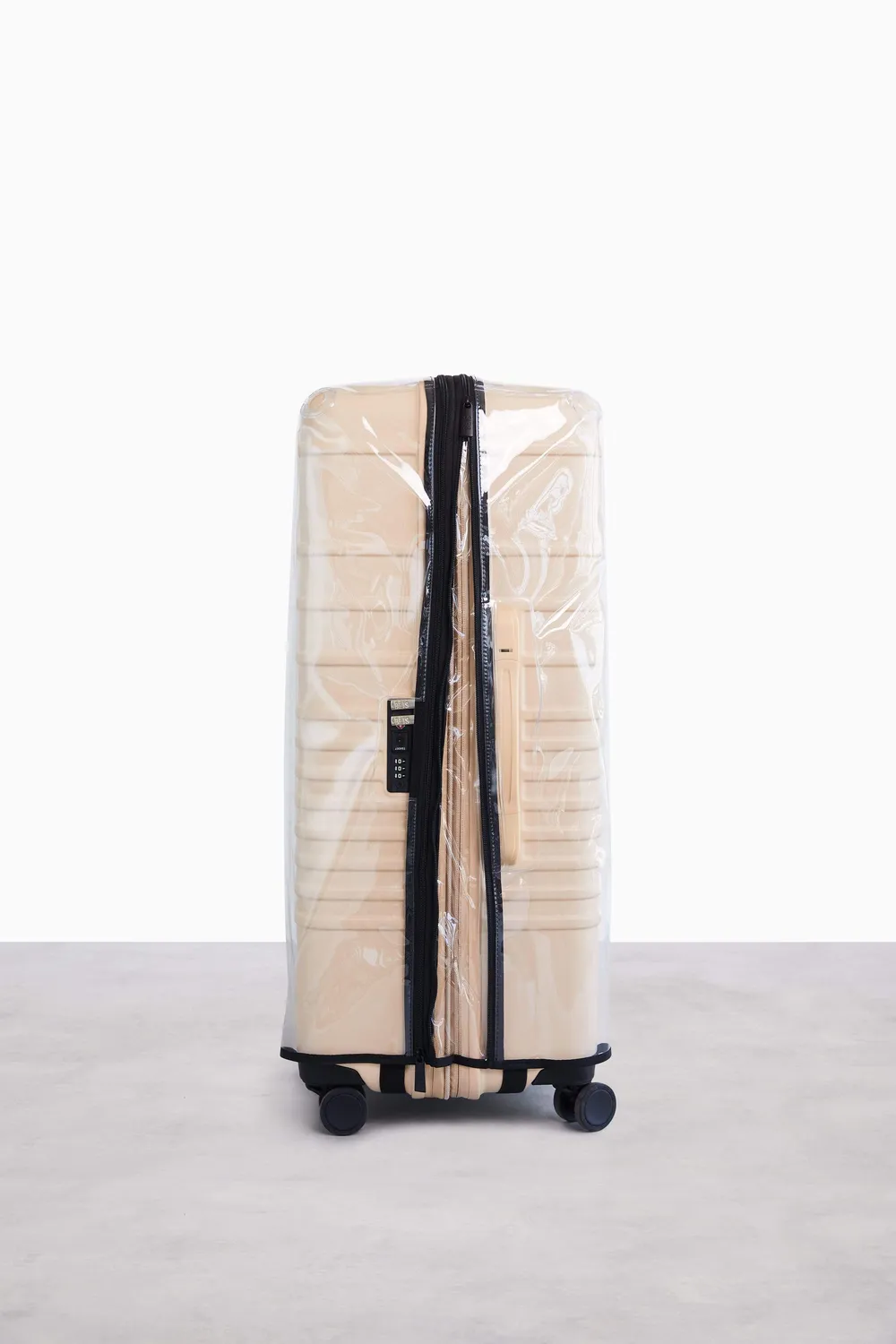 Beis Large Check-In cover valigia trasparente PVC