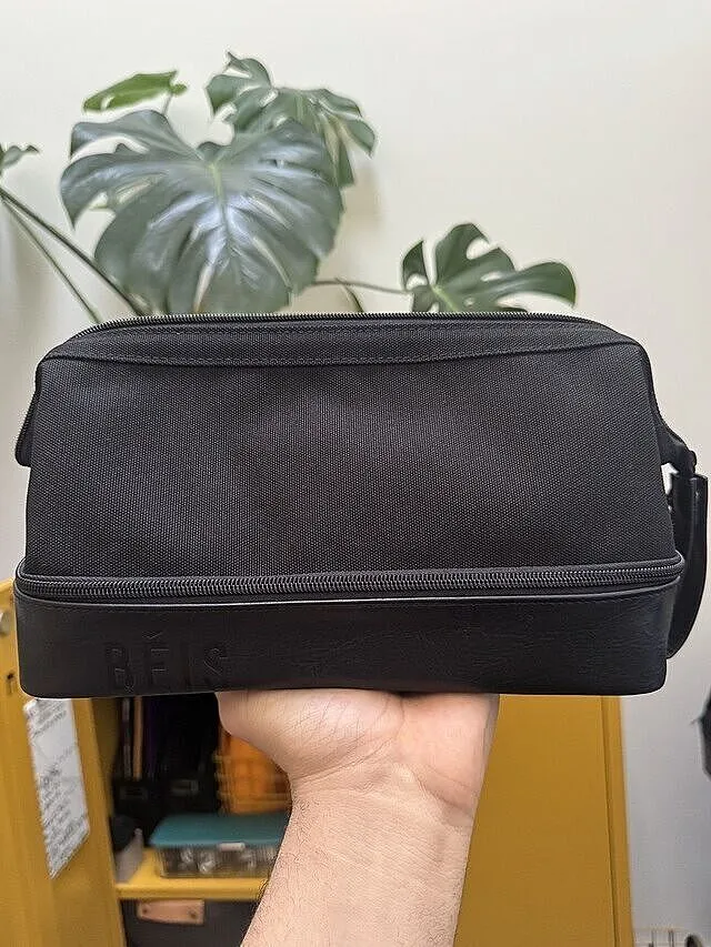 Beis The Dopp Kit pochette Maple con gancio