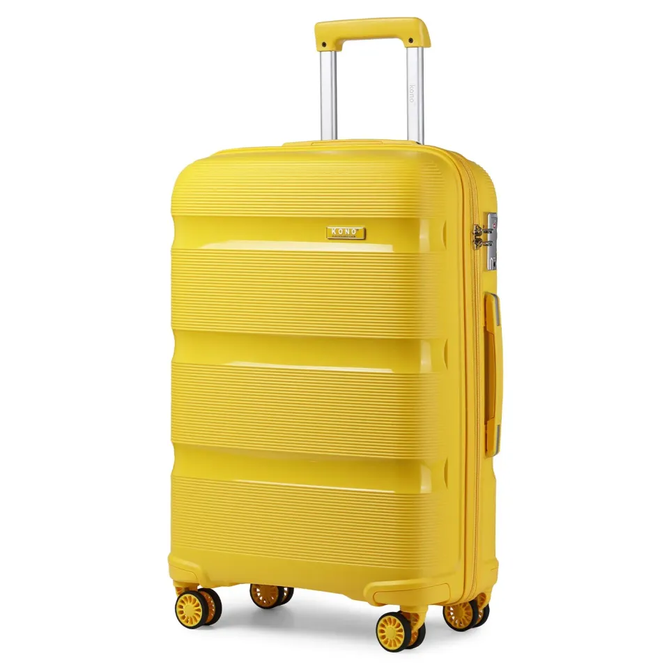Kono Set Trolley Rigidi 3 Pezzi 20 24 28 Valigie con TSA