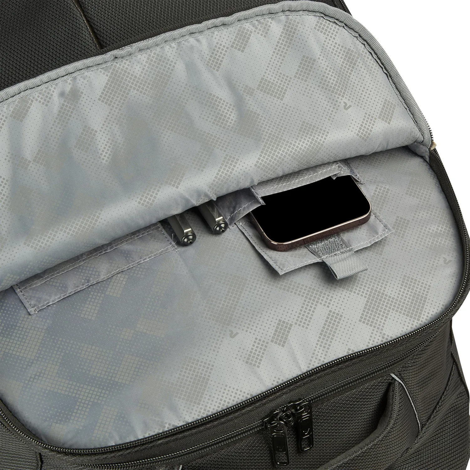 Roncato Ironik 2.0 Zaino Trolley 55x40x20 Nero Porta PC 17"