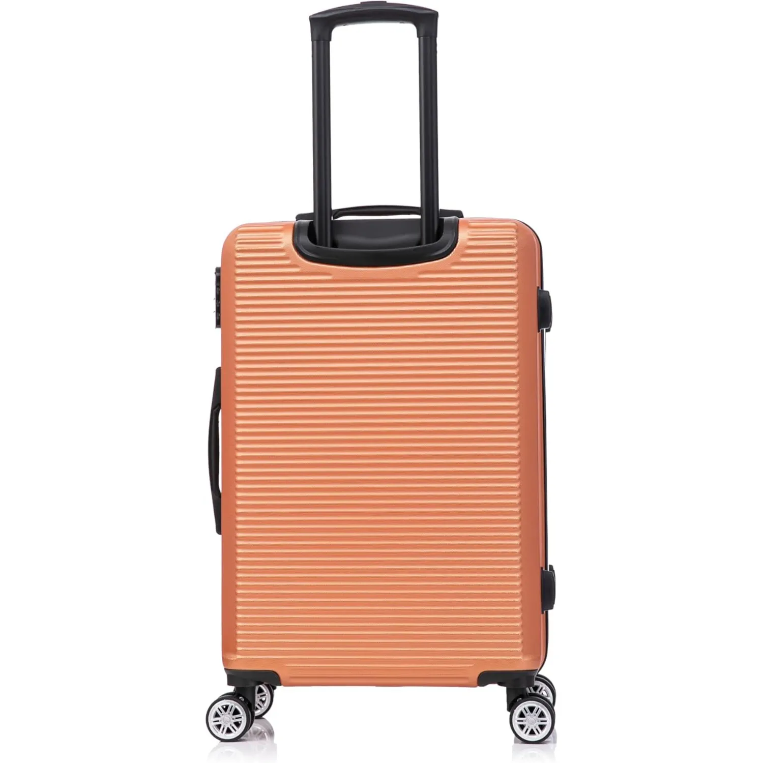 CELIMS valigia da stiva L 65 cm nera ABS leggera