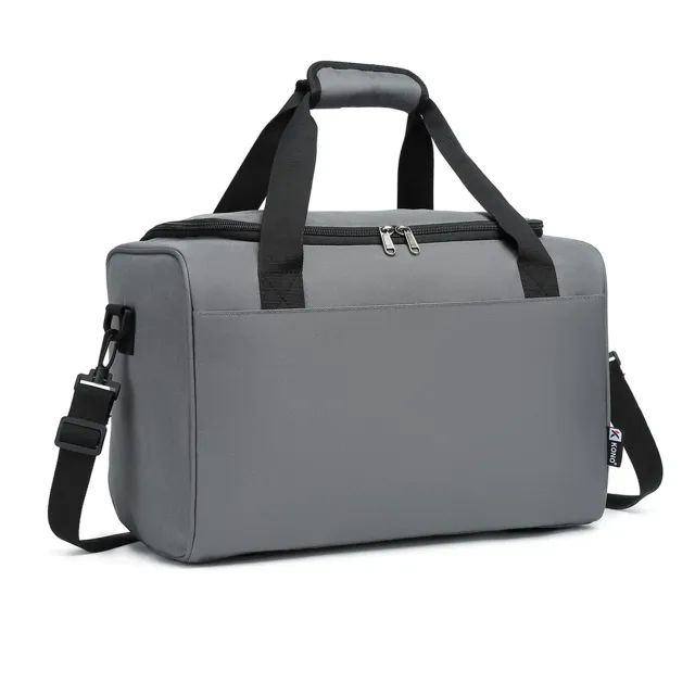 Kono Bagaglio a Mano 40x20x25 cm Borsa Grigia 20L
