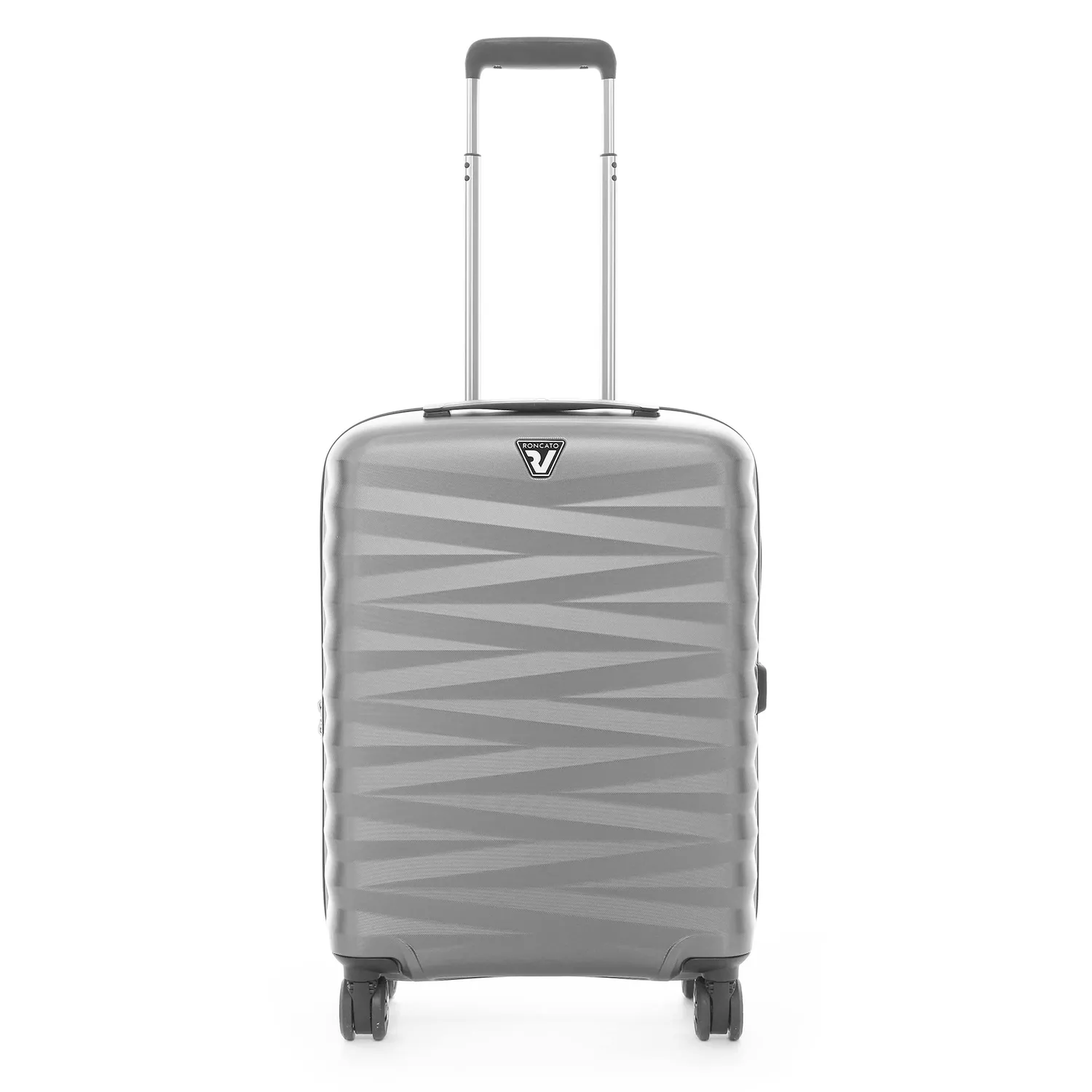 Roncato Zeta 2.0 Trolley Bagaglio Mano 55x40x20 41L Nero Argento