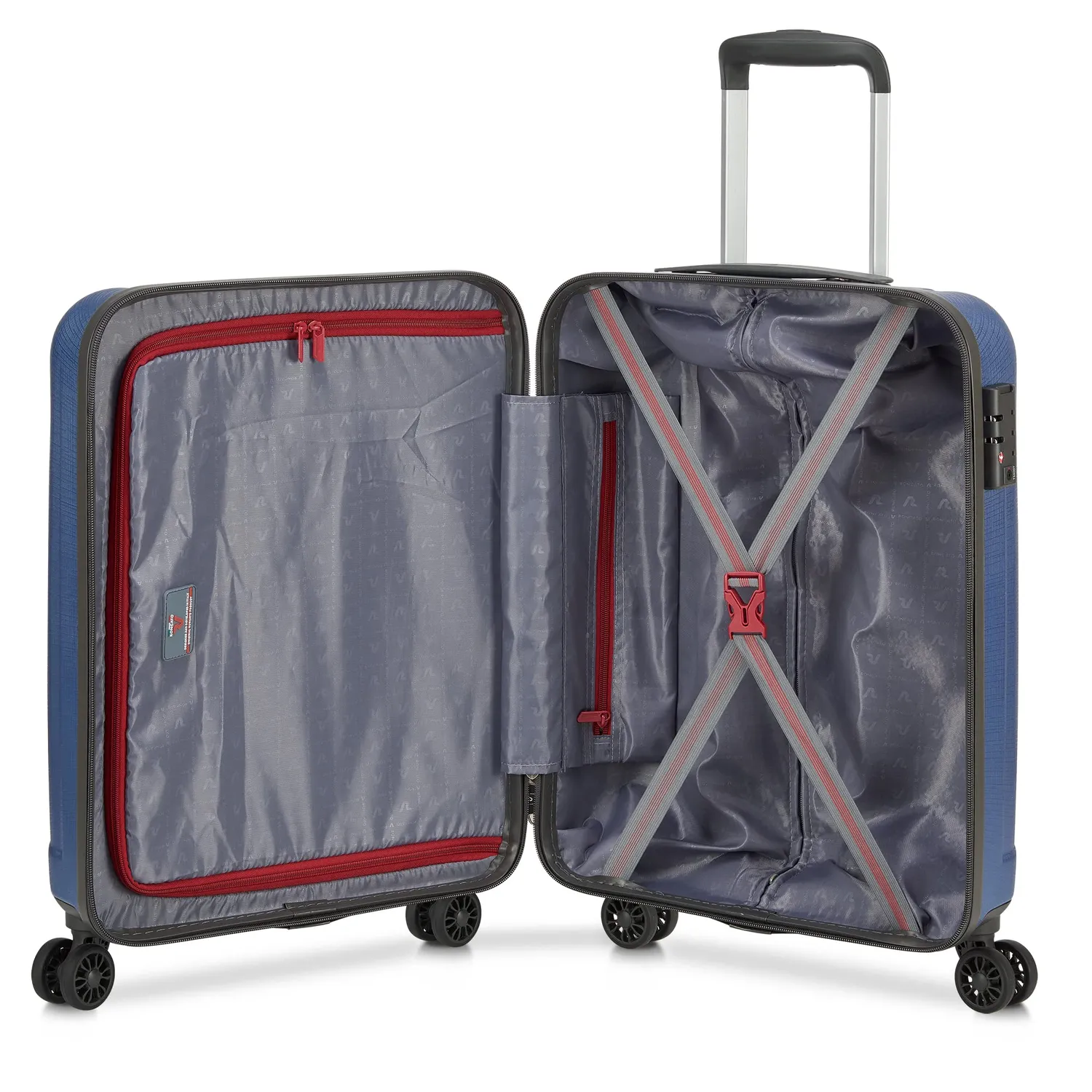 Roncato Kinetic 2.0 Trolley Cabina 55 cm Blu 40 L TSA
