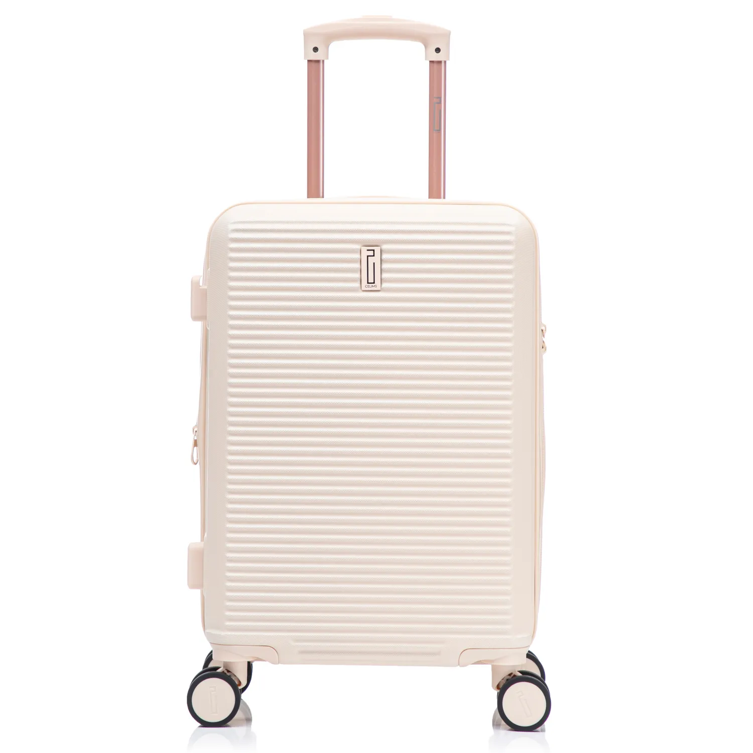 CELIMS Linea Weekend valigia cabina 55 cm beige rigida