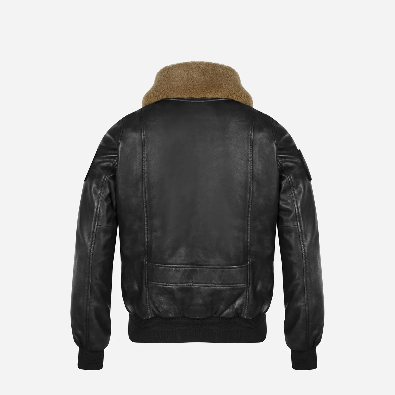 Jekyll & Hide Harry Maverick Jacket giacca pelle nero agnello