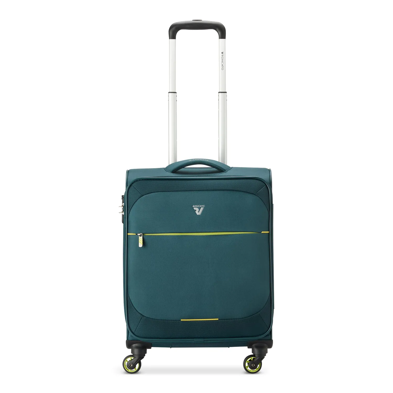 Roncato Smile 2.0 trolley cabina 55x40x20 verde bottiglia rigido