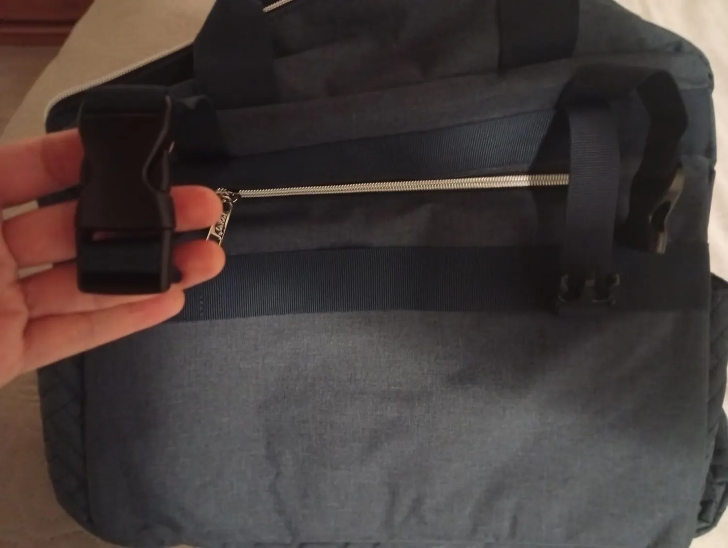 Kono Borsa Fasciatoio Rosa Impermeabile con Termiche