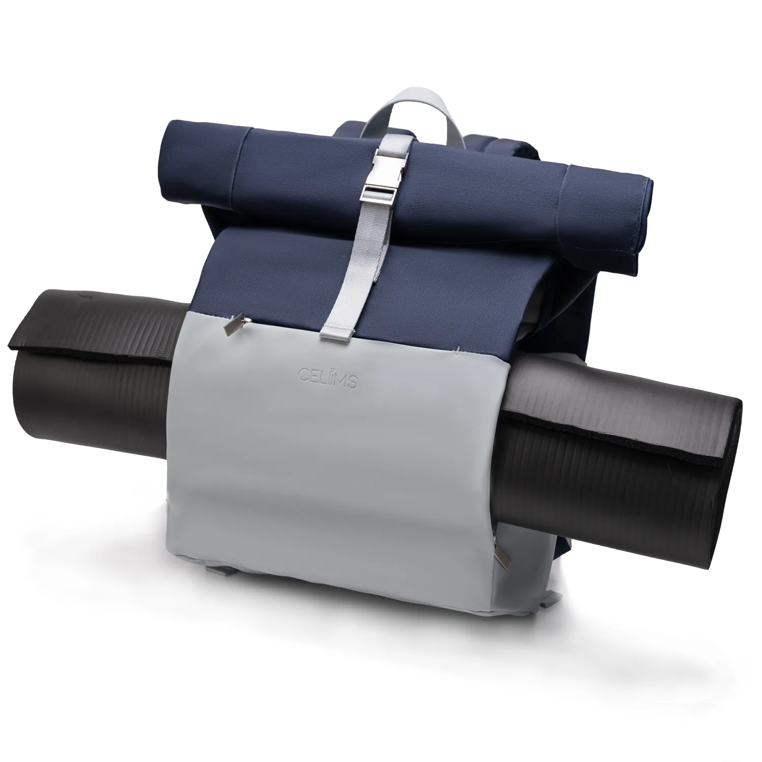 CELIMS Roll-Top zaino + borraccia 740 ml sand termica