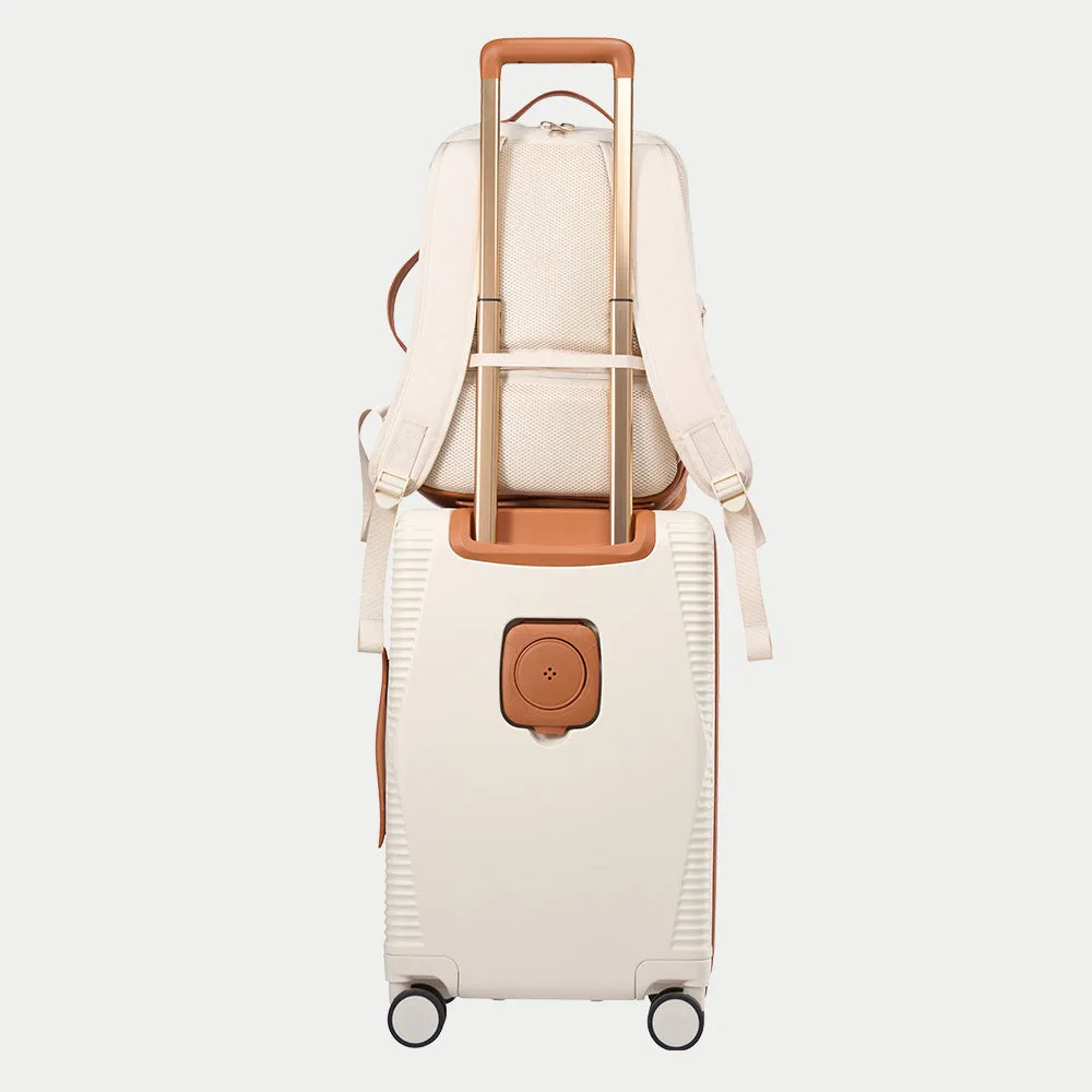 Cabin Max Lyon Santa Cruz set trolley 44L + zaino 24L perla