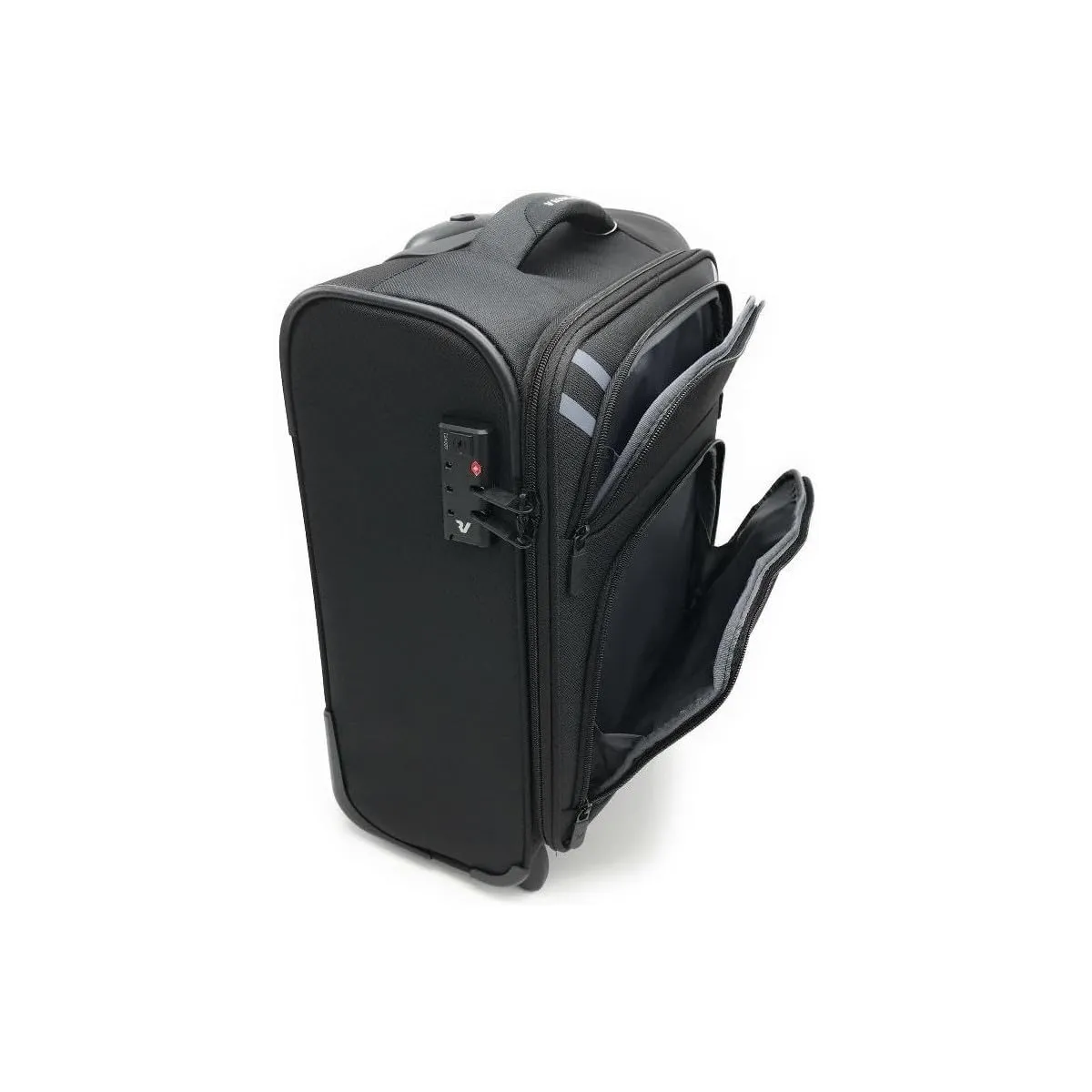 Roncato trolley cabina tessuto 45x36x20 easyJet nero TSA