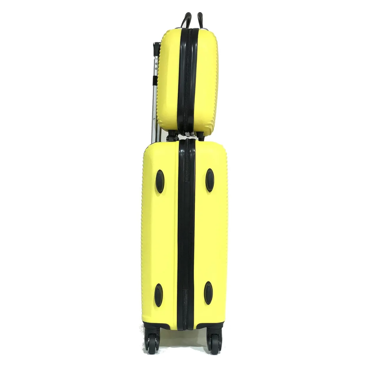 CELIMS Weekend Valigia Cabina 55 cm Gialla Beauty Case 2,37 kg
