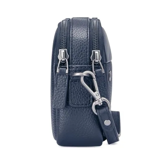 Roncato Alaska Borsello Uomo Blu Marino Piatto