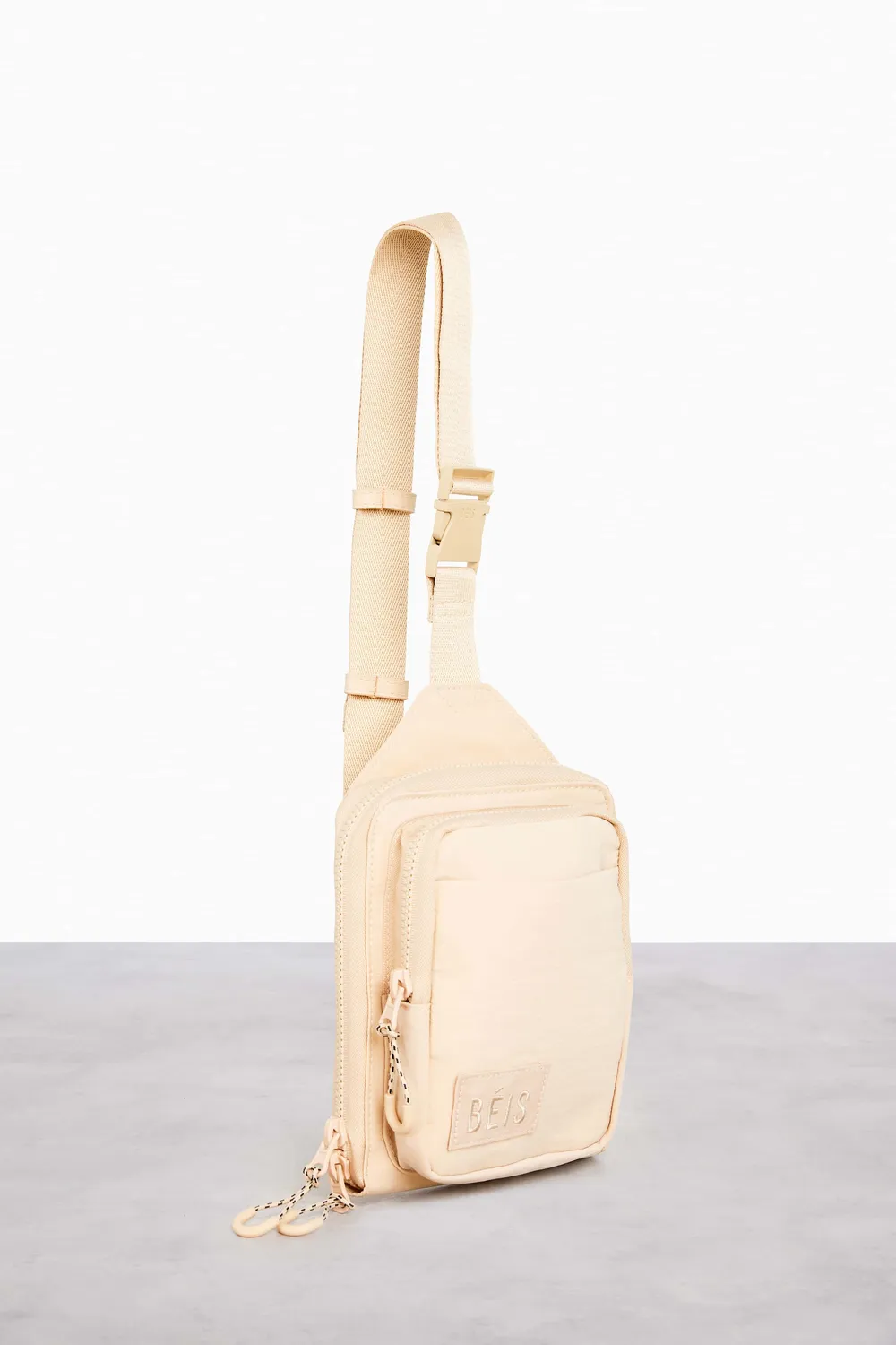 Beis Sport Sling borsello beige da viaggio