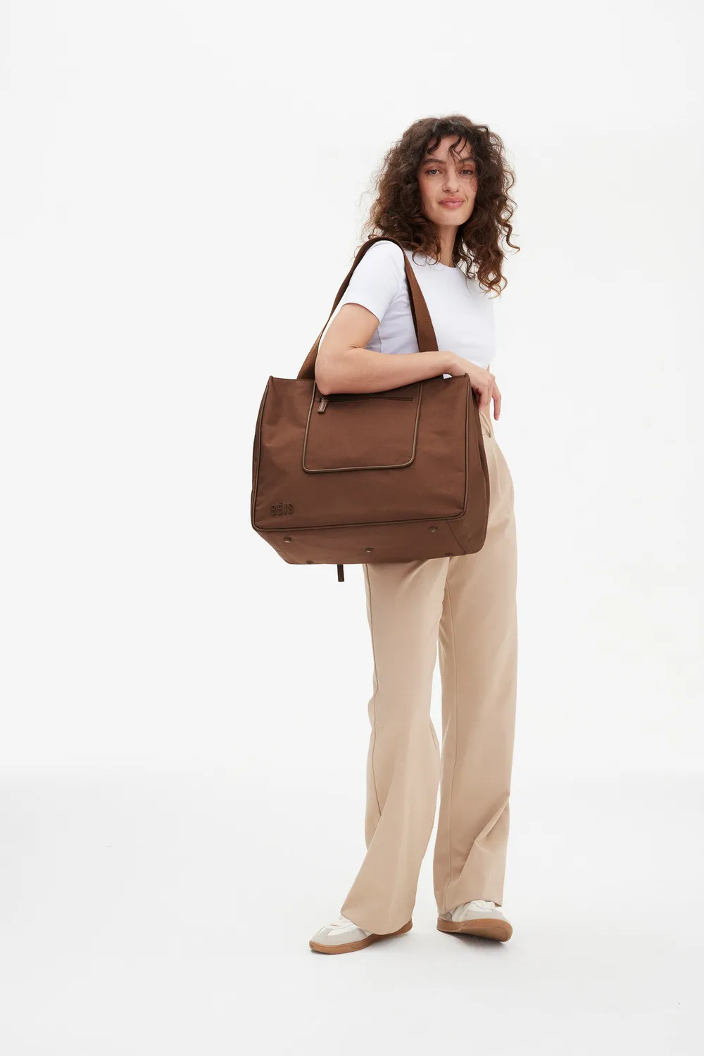 Beis East To West Tote borsa Maple riciclata