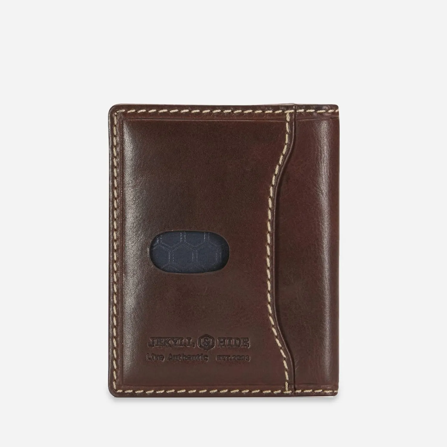 Jekyll & Hide Monaco portacarte pelle nero 5-8 carte