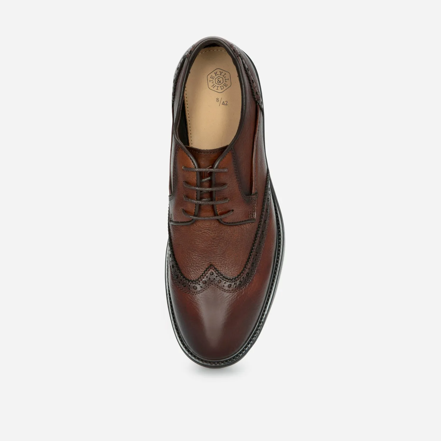 Jekyll & Hide Brogue scarpa uomo marrone pelle