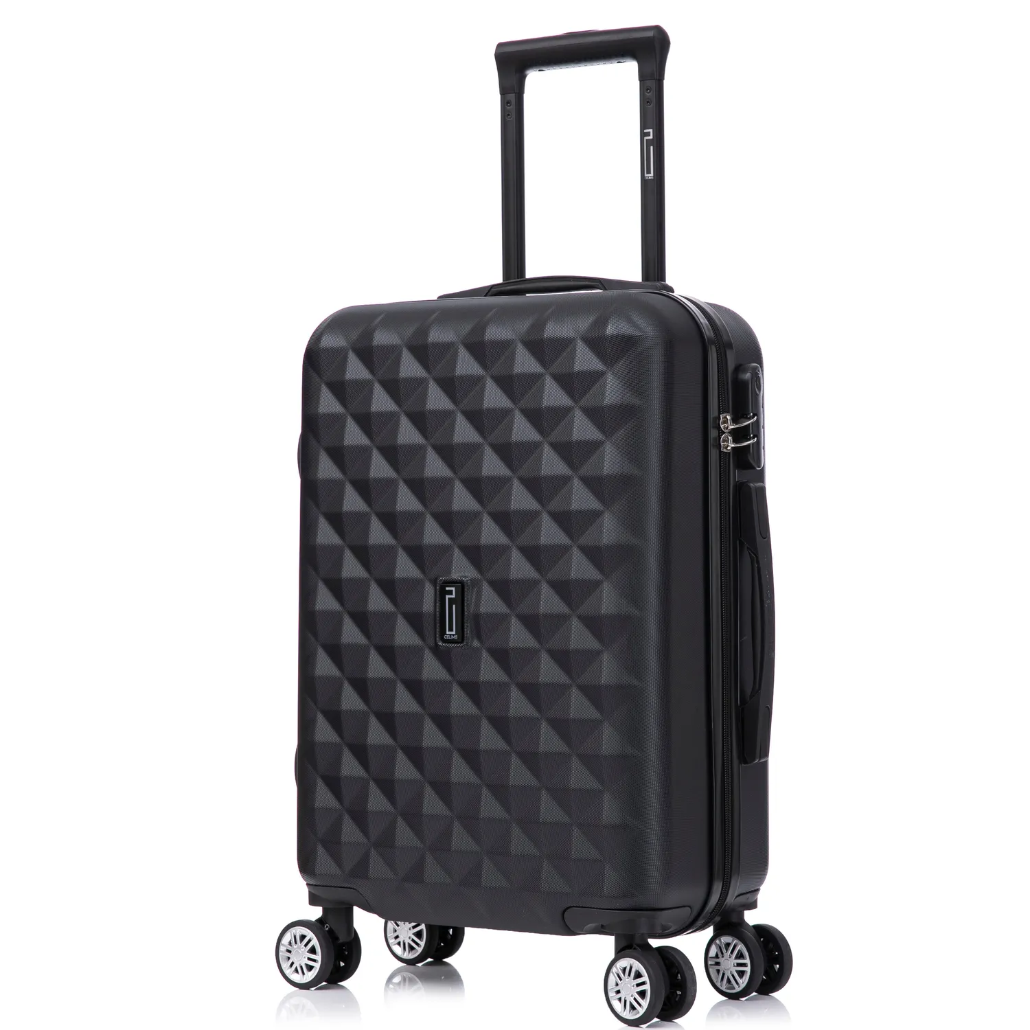 CELIMS Urban Trolley Cabina 55 cm ABS Oro Rosa Bagaglio Mano