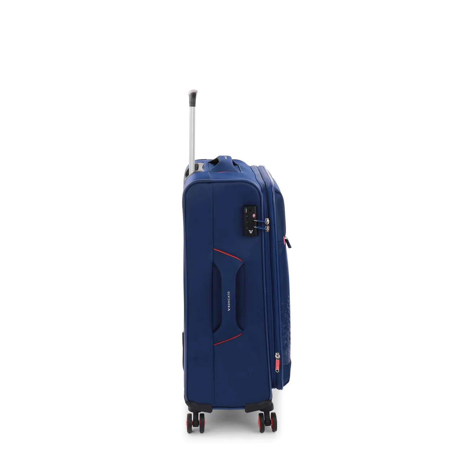 Roncato Crosslite trolley medio 65 cm espandibile blu