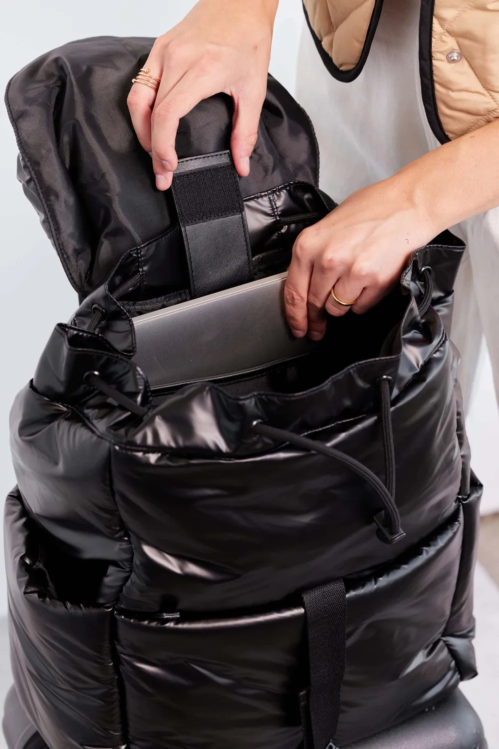 Beis Cargo Backpack zaino nero porta pc da viaggio