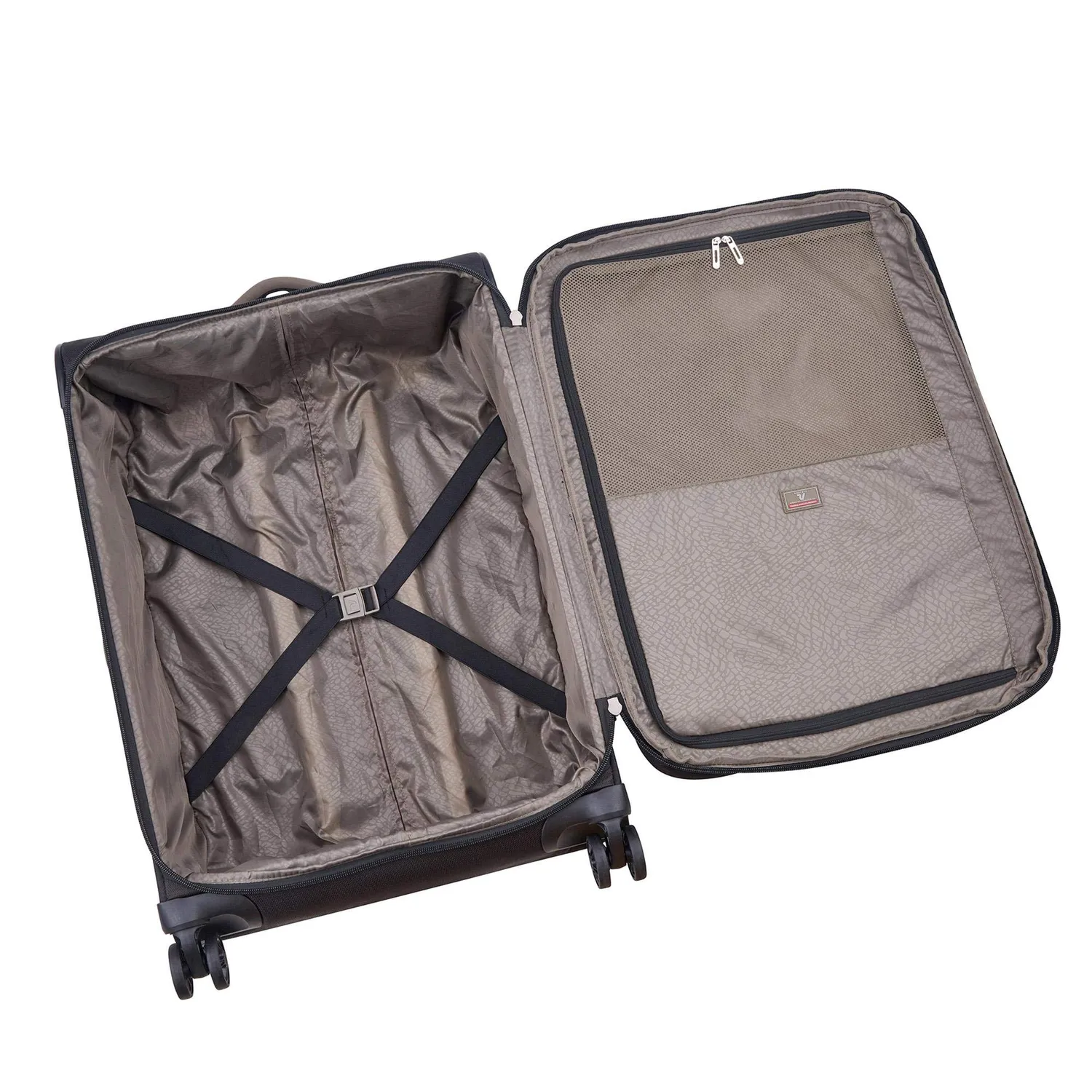 Roncato Sidetrack Trolley Morbido Medio Nero 63cm 62L